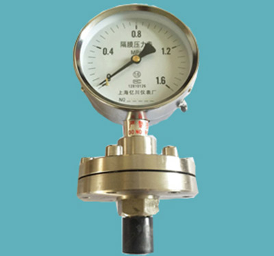 隔膜壓力表